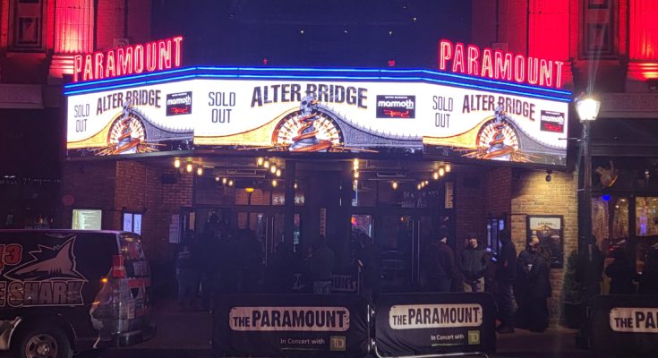 Alter Bridge brings Pawns & Kings with Mammoth WVH and Red to Pollstar #1 Worldwide Club of 2022, The Paramount